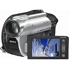 Sony DCR-DVD106 Camcorder (DVD, 40-fach opt. Zoom, 6,4 cm (2,5 Zoll)Display)