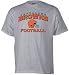 Cleveland Browns Grey Stacked Helmet T-Shirt by Reebok