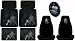 Elvis Presley 8pc Combo Set Front & Rear Floor Mats, Seat Covers, Steering Wheel Cover & Keychain Plus Bonus Matching Decal