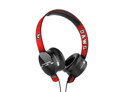  SOL Republic Tracks On-Ear Headphones - University of Georgia Bulldogs (1211-UGA) 