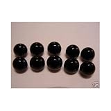 Eigenschaften Lesch 10118schwarz5mm / Lesch, Glasaugen an Öse, Bärenaugen, schwarz, 5mm, 2 Stück