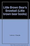 Little brown bear's snowball