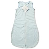 【日本正規品】 スワドルデザインズ  (SwaddleDesigns)   スリーパーベルベット3MOパステルブルー1枚セット SD-086PB-3mo