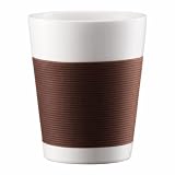 picture of Bodum Canteen Mug, Double Wall, Medium, 0.2 l, 6 oz, Brown