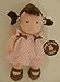 Carter's Child of Mine Brunette Baby Doll Pink and Brown Dress