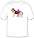T-shirt with body, individuals, individual, humans, german, person, dog, human, boy, persons, shepherd, guard, people
