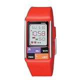Casio Women's Pop Tone Red Digital Watch #LDF50-4CF