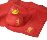 Liverpool FC Official Rubber Duck & Flannel Gift Set