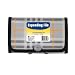 C-Line 13-Pocket Poly Expanding File, Coupon Size, Includes Tabs, Button and Elastic Closure, Plaid Design (58412)