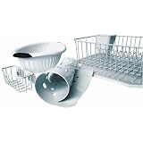 Sinkware Set, White 5 Pc