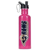 St. Louis Rams - NFL 26oz stainless steel water bottle with Pop-up Spout