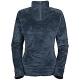 The North Face OSO Mossbud Womens Fleece 1/4 Zip Jacket - 100% Authentic (Large, Denim Blue)