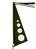 Olive - bicycle safety flag - Medium