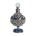 Indigo Blue Moroccan Style Perfume Bottle Swarovski Crystals Floral French Morrocan Vintage style w/Certificate of Authenticity & Padded Boxed Packaging Limited Edition