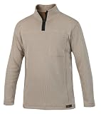 prAna Men's Helsinki Half Zip Shirt