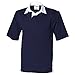 Front Row Men's Short Sleeve Sports Rugby Polo Shirt