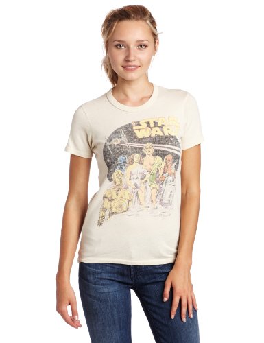  Junk Food Women's Star Wars Short Sleeve Crew Neck Tee