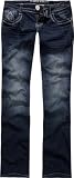HYDRAULIC Fleur De Lis Womens Bootcut Jeans
