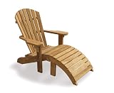 from Jati ADIRONDACK BEAR CHAIR - TEAK GARDEN LOUNGER CHAIR WITH REMOVABLE FOOTREST (FULLY DELIVERED) Model CA110