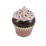 Cupcake Trinket Box Bejeweled Pink