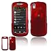 Solid Red Snap-On Cover Hard Case Cell Phone Protector for Samsung Instinct S30 M810