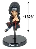 Itachi ~1.625" Mini-Figure with Stand: Naruto Shippuden - Uzumaki Nindoden [Legend of Nin-do] Figure Series (Japanese Import)