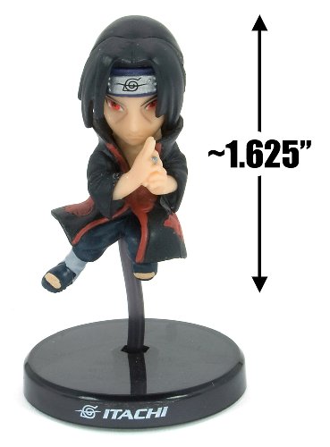 414UmGcnJTL itachi ~1.625 mini figure with stand: naruto shippuden   uzumaki nindoden [legend of nin do] figure series (japanese import)