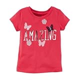 カーターズ Carter's/ アメージンググラフィックティ レッド トップス半袖Tシャツ 6ヶ月【並行輸入】