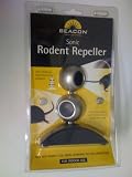 Rodent Repeller, Sonic, Twin rotating high frequency speakers, Ultrasonic waves repel mice and rats round the clock