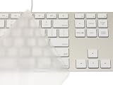キーボードカバー・Pure Touch Key Protector #101 for Apple Keyboard (テンキー付き-JIS-US) / PTKP101