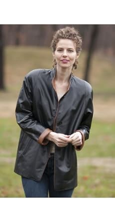 Women's Caprice Lambskin Leather Coat