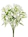 Faux 15 Star Jasmine Bush x14 White (Pack of 12)