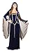 Rubie's Costume Deluxe Renaissance Faire Queen Costume, Blue, Large