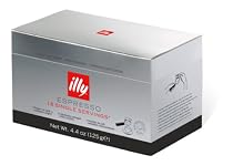 illy Caffe Scuro E.S.E. Pods (Dark Roast, Black Band) Coffee, Individually Wrapped, 18 Count, 4.4 Ounce Boxes (Pack of 2)
