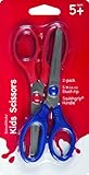 Fiskars Schoolworks 5" Blunt-Tip Kids Scissors, 2 Pack (153520-1005)