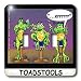 Londons Times Funny Animals Cartoons - Toadstools Frogs Who Drink Too Much - Light Sw...