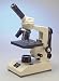 Microscope; Swift M2250 Series; 4X, 10X, 40X objectives; Tungsten lamp; With dust cover