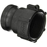 Banjo 200A Polypropylene Cam & Groove Fitting, 2" Male Adapter x NPT Female