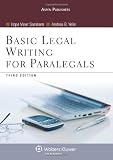 Basic Legal Writing for Paralegals, Third Edition (Coursebook Series)