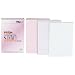 TOPS 80254 Prism 6x9 Gregg Ruled Steno Notebook, 80 Perforated Pink Sheets/Book, 4 Books/pk