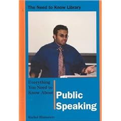Everything You Need to Know about Public Speaking (Need to Know Library)