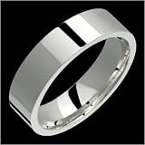 Felicite - Exclusive 6mm Wide Platinum Wedding Band - Custom Made for Him & Her.