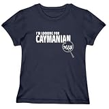 T-Shirt Woman Navy Blue  Looking For Caymanian Guys  Cayman Islands Country
