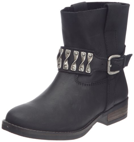 Buffalo London ES 11051 CRAZY HORSE 123428, Damen Stiefel, Schwarz (NOIR 01), EU 40