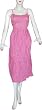 Tank Dress Spaghetti Straps Cotton Fabric with Embroidery for Beach Wear Made in India