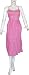 Tank Dress Spaghetti Straps Cotton Fabric with Embroidery for Beach Wear Made in India