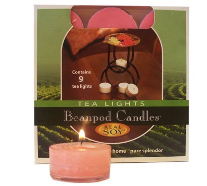 Beanpod Candles Strawberry Cream, Tea Light, 
