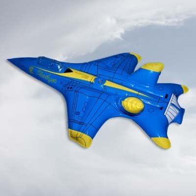 Blue Angel Infatable Jet Airplane