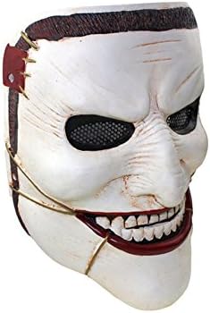 Spodo(TM) Eye Wire Protecion Death of the Family Joker Mask Replica Mask for Airsoft Game