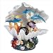 Dolphins and Shell Table Light
